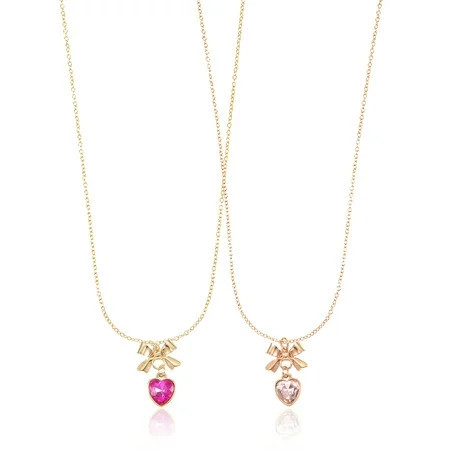 Way to Celebrate Valentine's "Wear-One-Share-One" Heart Necklaces, 2 Pieces | Walmart (US)