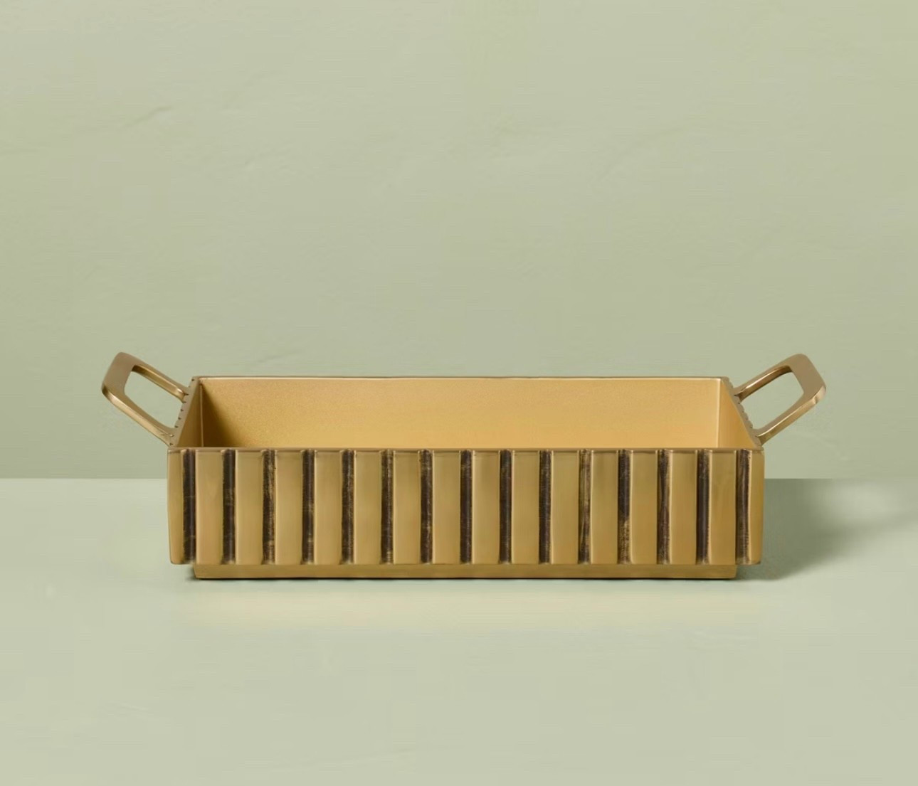 Brass fluted tray 

#LTKSaleAlert #LTKHome