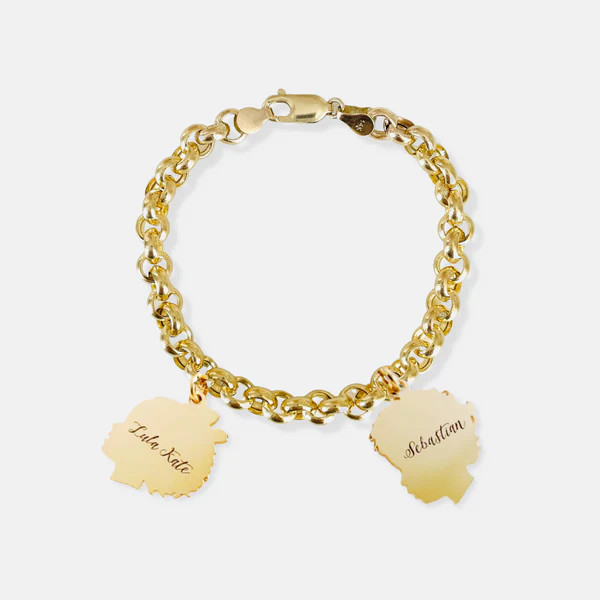 Classic Silhouette Charm Bracelet | Vana Chupp Studio