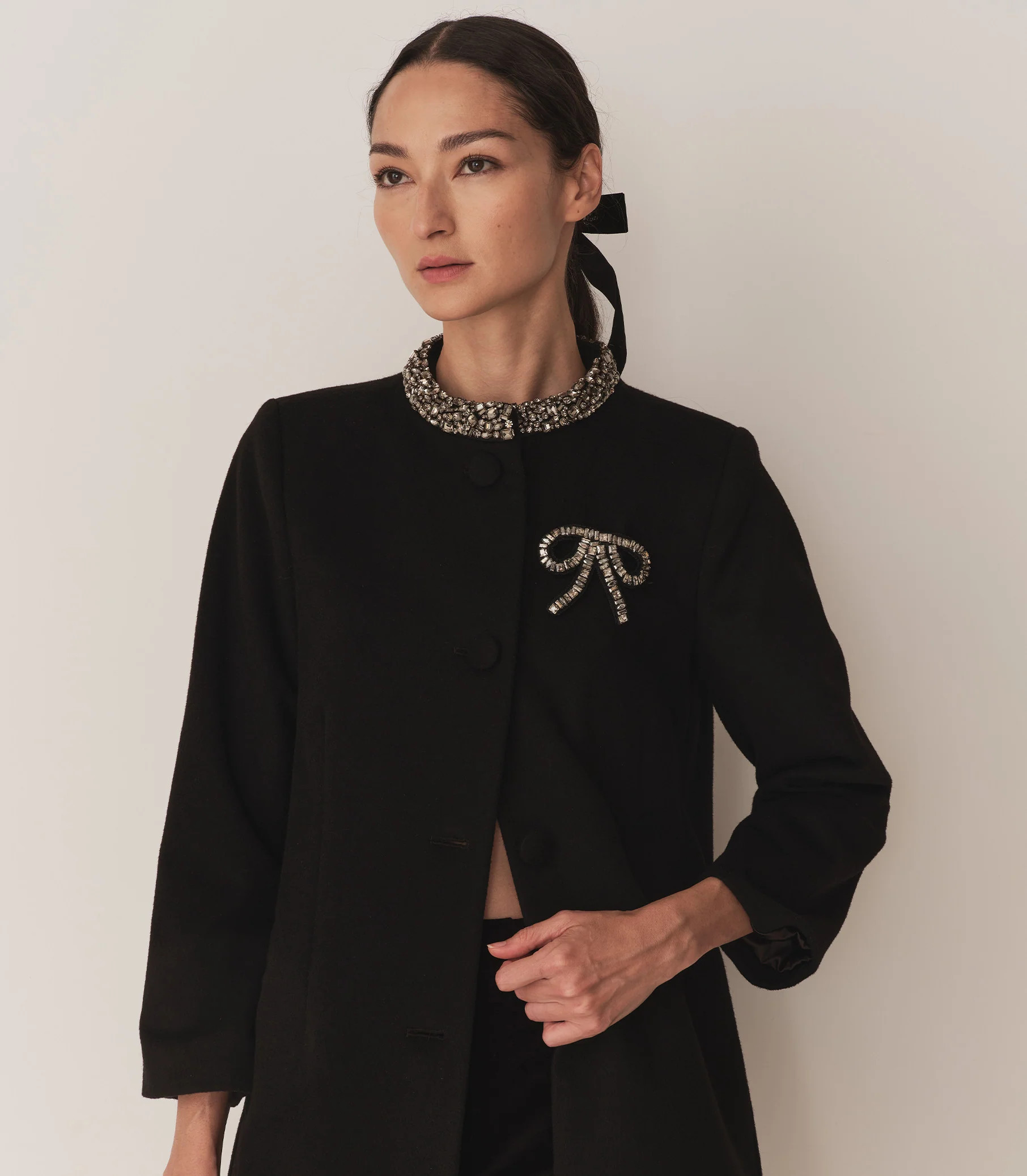 Jobelle Brooch - Crystal | DÔEN | DOEN