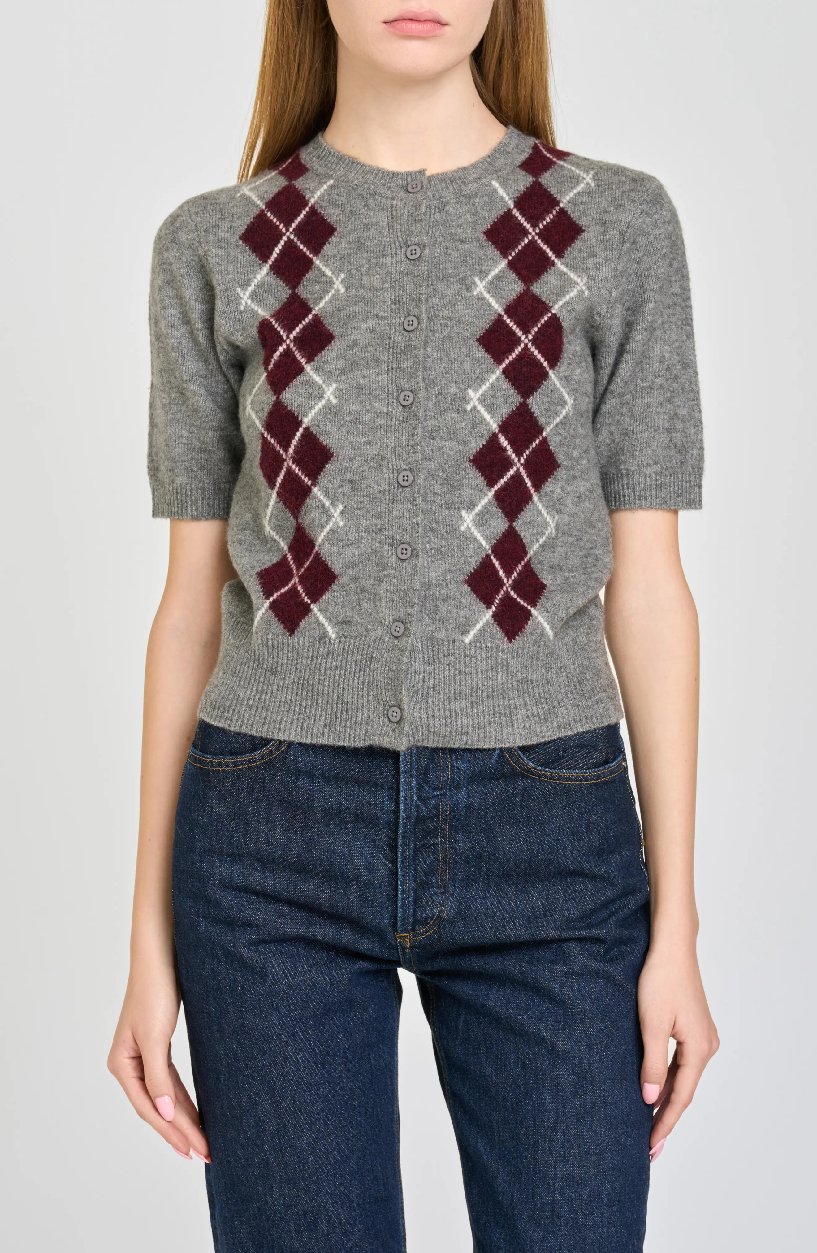 WAYF Esther Short Sleeve Cardigan (Women) | Nordstrom | Nordstrom
