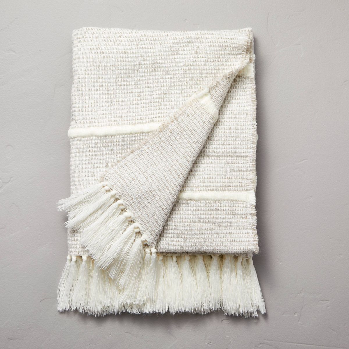Heathered Stripe Woven Throw Blanket - Hearth & Hand™ with Magnolia | Target