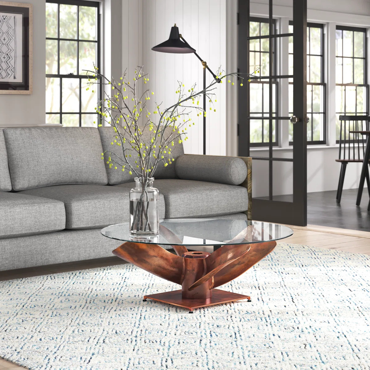 Monette Pedestal Coffee Table | Wayfair North America
