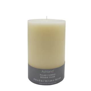4" x 6" Ivory Pillar Candle by Ashland® | Michaels Stores
