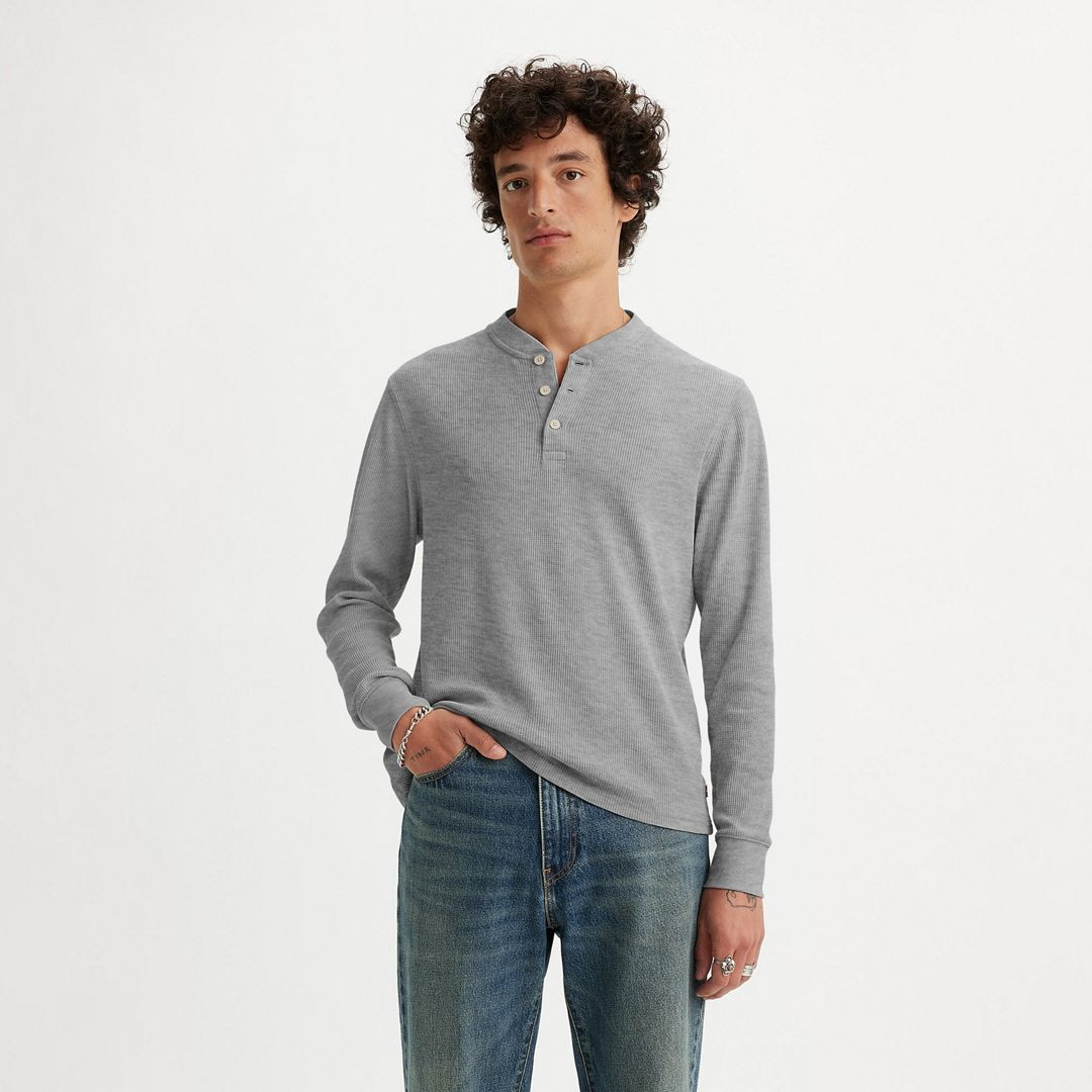 Levi's Long Sleeve Thermal Henley - Men's XXL | Levi's US