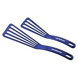 Rachael Ray Kitchen Tools and Gadgets Nylon Cooking Utensils / Spatula / Fish Turners - 2 Piece, Blu | Amazon (US)