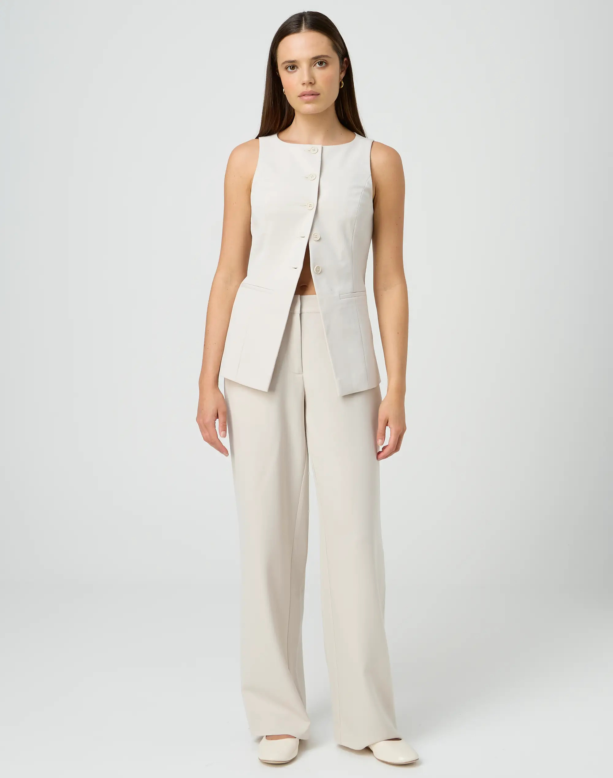 Wide Leg Tailored Pant | Glassons (NZ)