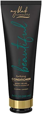 My Black is Beautiful Fortifying Conditioner, Sulfate Free, for Curly and Coily Hair with Coconut... | Amazon (US)