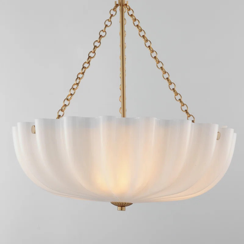 Fluted Cake Pan-Semi-Flush Mount | Wayfair North America