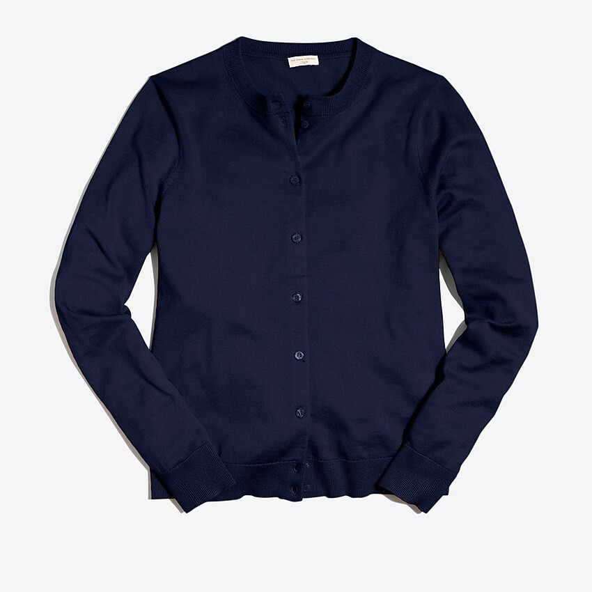 Classic cotton cardigan sweater | J.Crew Factory
