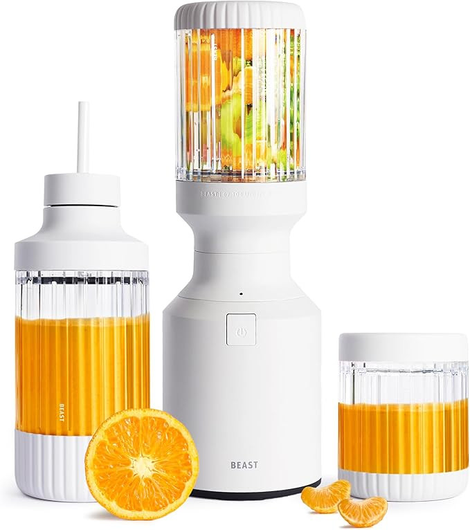 The Beast Mini Blender Plus | Mini Countertop Kitchen Blender | Blend Smoothies and Shakes, Dress... | Amazon (US)