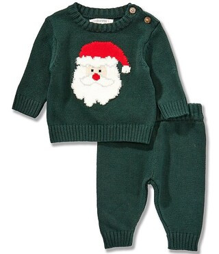 Adventurewear 360 Baby Boys Long Sleeve Santa Sweater & Pants Set | Dillard's | Dillard's