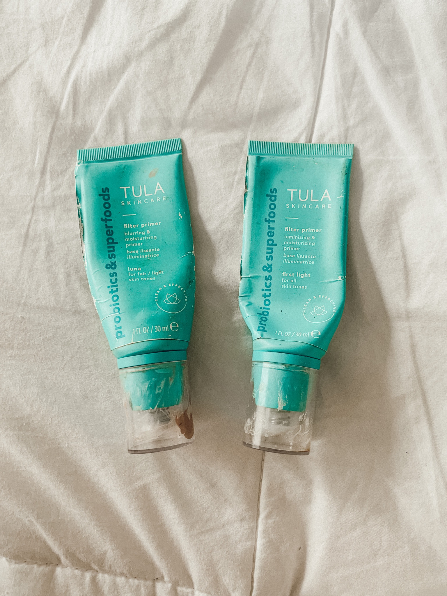 Not the prettiest picture but I wanted to show that I really do use & love these primers! Today is the last day they are on sale for 25% off & my code CristiManila can be stacked on top of that! #tulasale #filterprimer #stockingstuffer #tulafavorite

#LTKsalealert #LTKunder50 #LTKbeauty