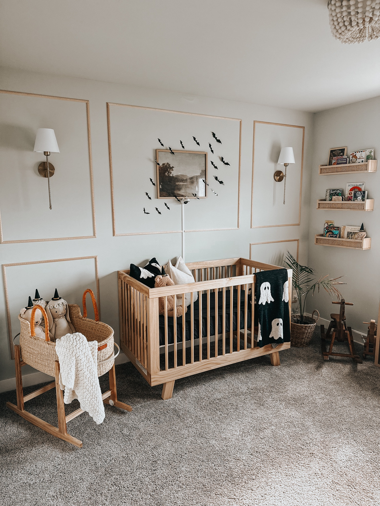 adding spooky little details to aspyn’s nursery🦇there is something so special about celebrating your baby’s first holiday’s! cuddle and kind and Owlet discounts are on my linktree in my IG  

#LTKSeasonal #LTKbaby #LTKHalloween