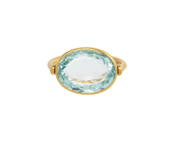 Marie-Hélène de Taillac Aquamarine Swivel Ring | TWIST