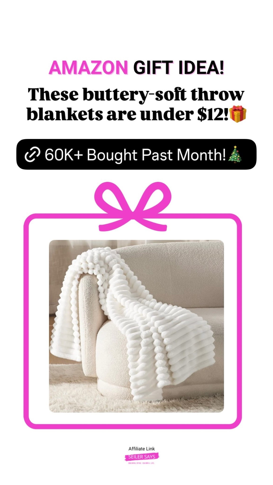 These Amazon, Bedsure buttery-soft throw blankets are under $12!🎁

#LTKGiftGuide #LTKCyberWeek #LTKHome