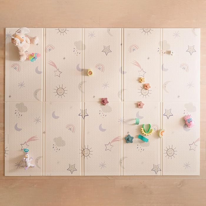 Nuby Foldable Reversible Play Mat - Easy Clean | Reversible | Waterproof | Suitable from Birth (R... | Amazon (UK)