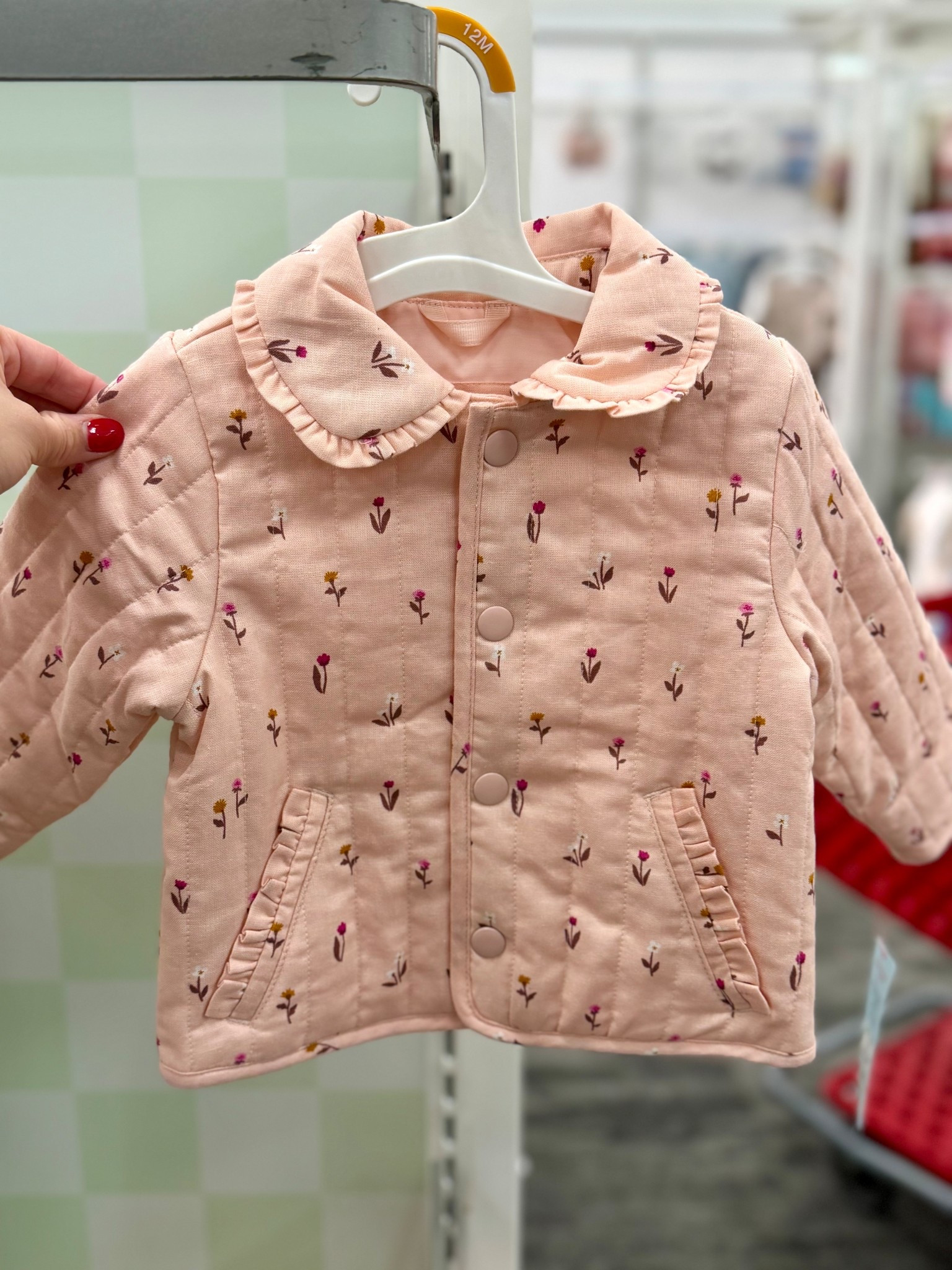 Are you kidding me with this quilted jacket from Target 😍

Not yet available online,
COMMENT “spring” and I’ll send it over as soon as it’s available!


Target finds, Target kids, Target style, new at Target

#LTKKids #LTKSeasonal