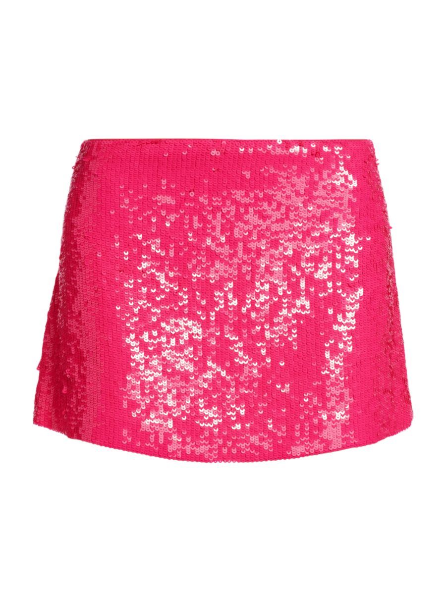 Alice + Olivia Rubi Sequined Miniskirt | Saks Fifth Avenue