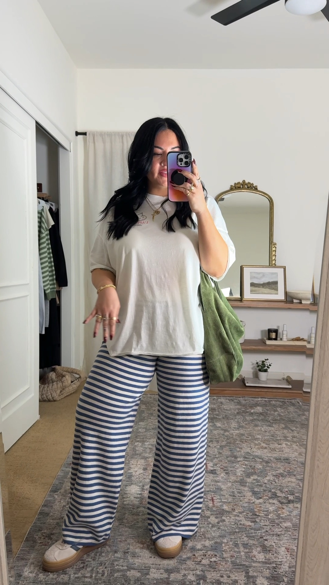 wearing a size large in the pants and shirt! 

#LTKMidsize #LTKootd #LTKgrwm