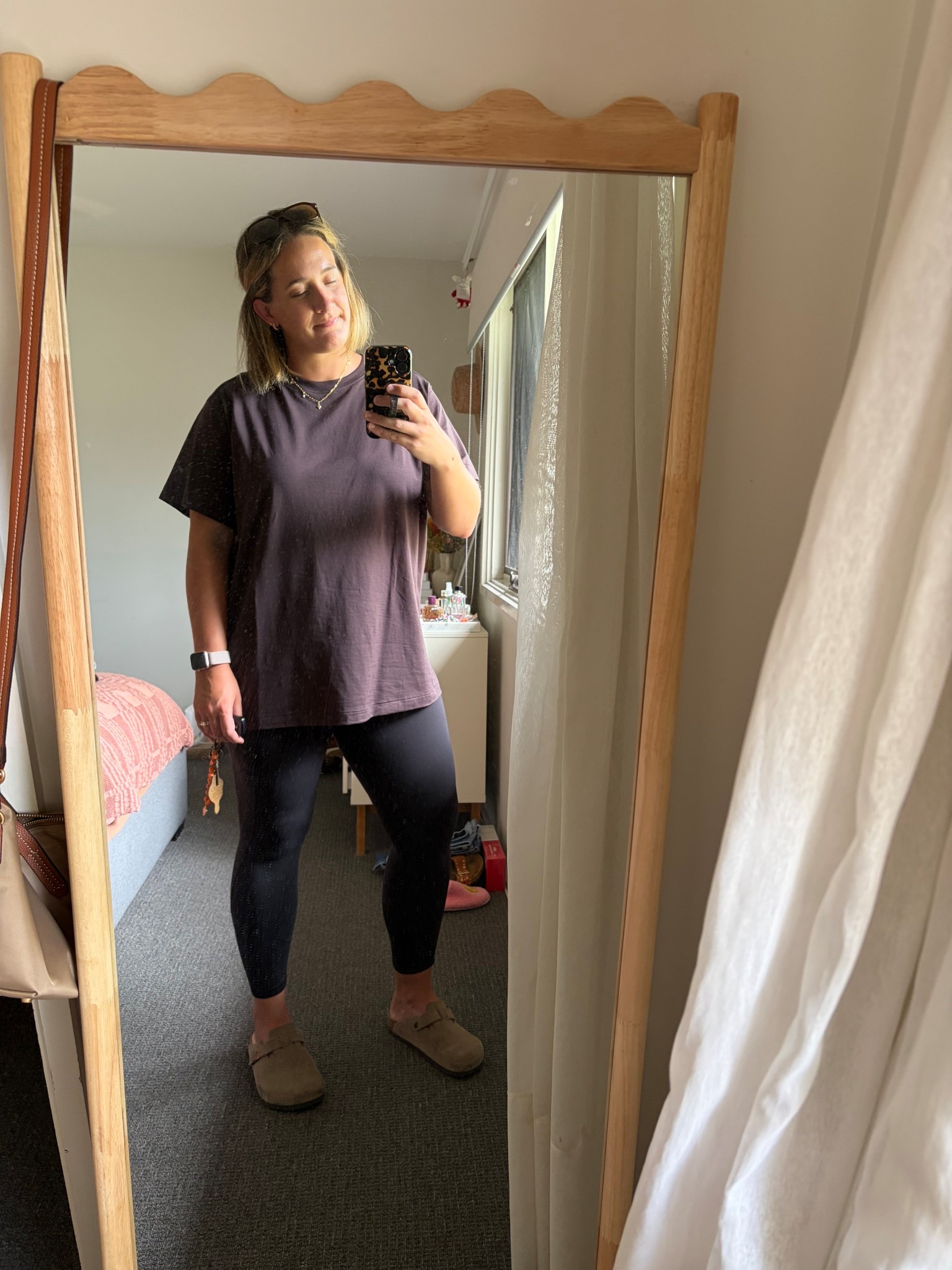 The tee & leggings I’ve been wearing on repeat 🤎

Tee- US12 but could also go for the US10!
Leggings- US10

#ootd #casual #midsize #lululemon

#LTKootd #LTKmomlife
