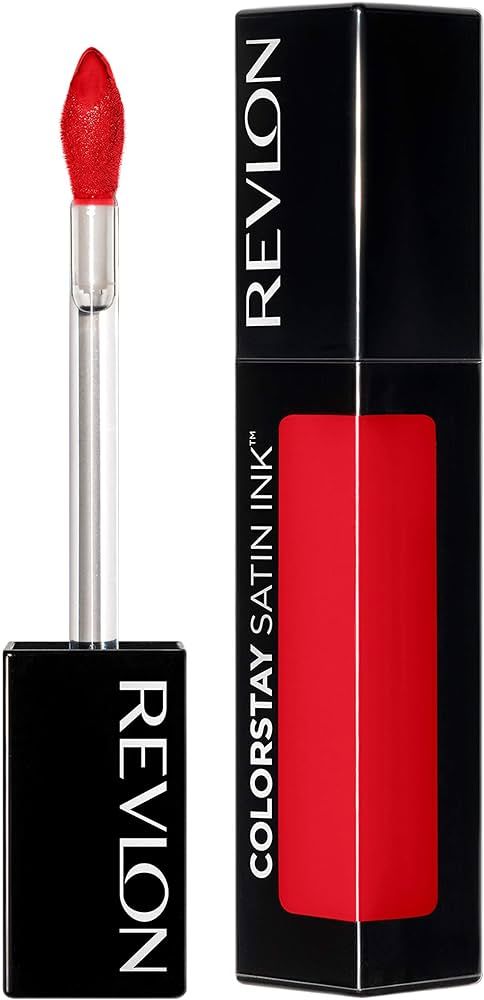 Liquid Lipstick by Revlon, Face Makeup, ColorStay Satin Ink, Longwear Rich Lip Colors, Formulated... | Amazon (US)