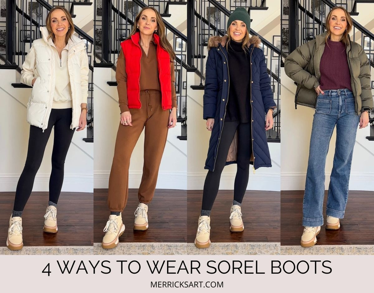 How to wear sorel boots in everyday outfits 
