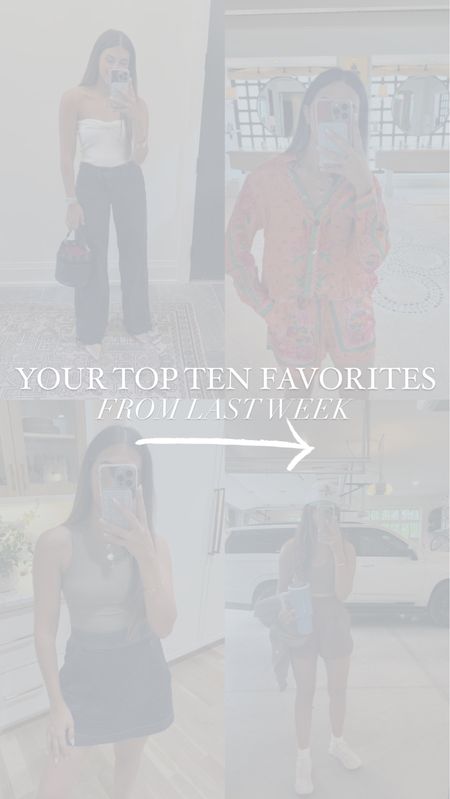 Your top favorites from last week! If you are looking for anything else from the outfits check out the other posts on my page! I can only link a certain amount on this post 😊

#LTKstyletip