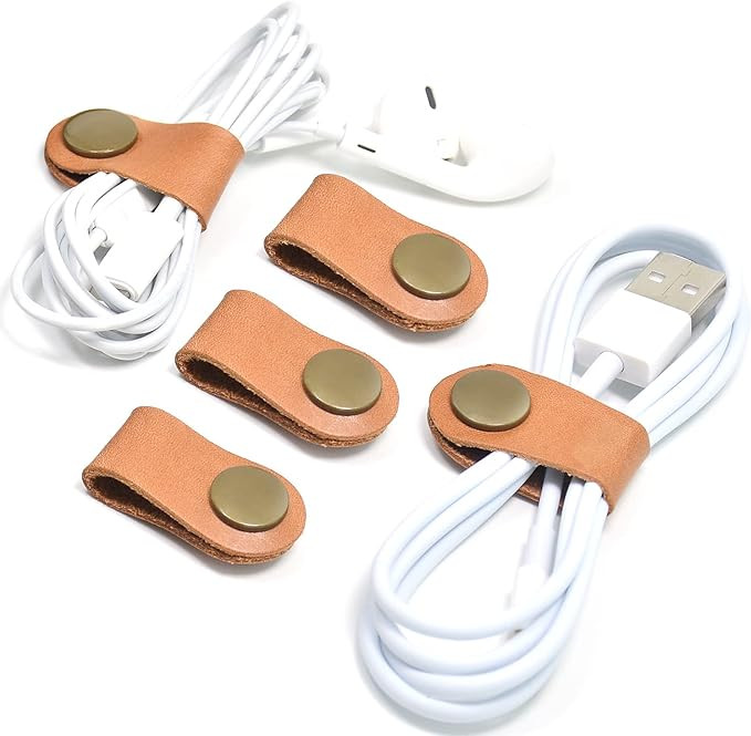 CAILLU Cord Organizer,Cord Keeper,Cable Organizer USB Holder,Cable Management,Cable Straps,Earbud... | Amazon (US)