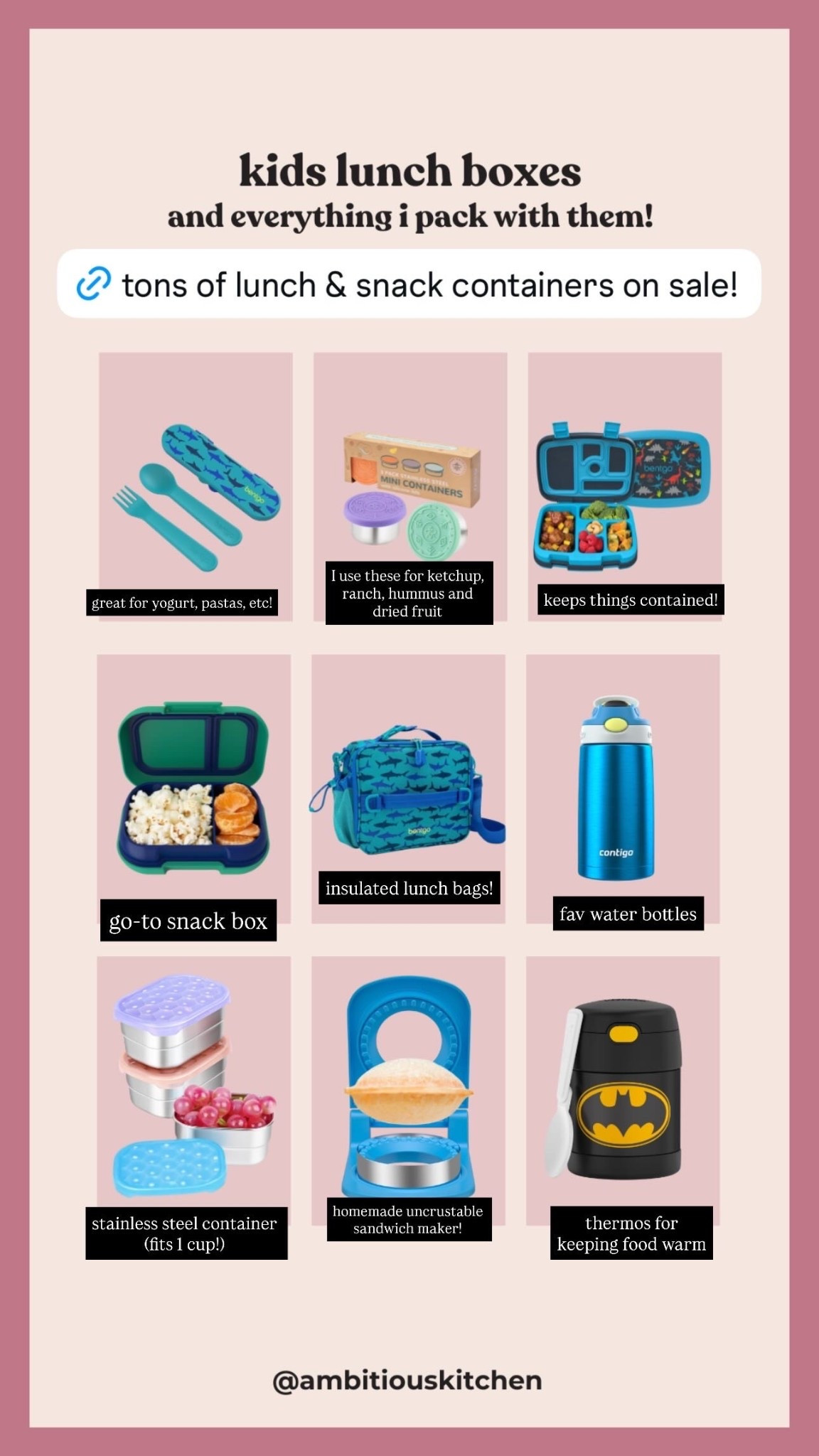 favorite items for my kids’ lunches! 

#LTKSaleAlert #LTKKids #LTKFindsUnder100