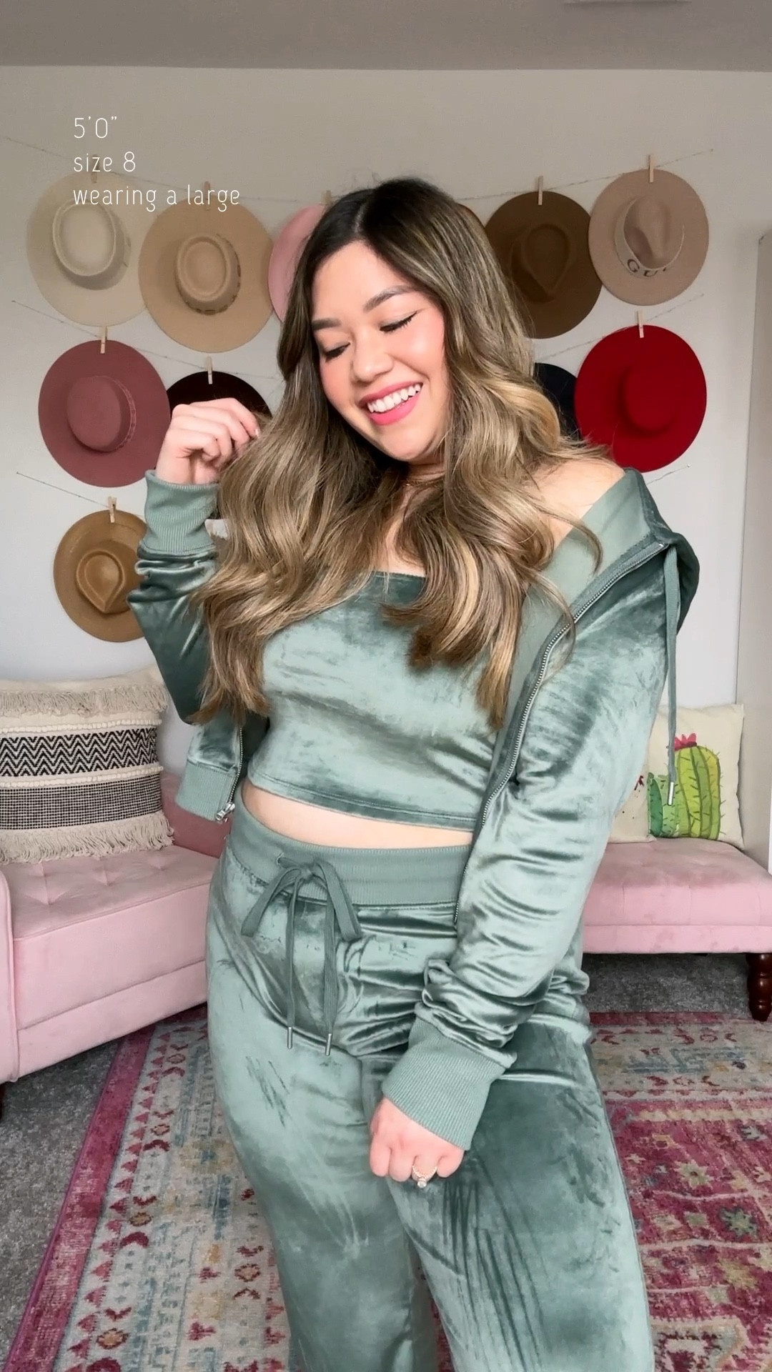 Spring has entered the chat 💬 This velour bandeau from @aerie will be on repeat ALL👏🏻 SEASON👏🏻 LONG👏🏻 and I’m not mad about it 😍💚 #AeriePartner #AerieReal

Look 1, 2, or 3? Which is your favorite @aerie spring look?

🌿LOOK 1🌿
Dreamy Velour Bandeau in Royal Palm
Dreamy Velour Cropped Hoodie in Royal Palm
Daydream Denim Short in Charcoal Ash

🌿LOOK 2🌿
Dreamy Velour Bandeau in Royal Palm
Dreamy Velour Cropped Hoodie in Royal Palm
Dreamy Velour Low Rise Pant in Royal Palm

🌿LOOK 3🌿
Dreamy Velour Bandeau in Royal Palm
Pool to Party Coverup in True White
Cargo Micro Mini Skirt in Green Olive 

#LTKsalealert #LTKunder50 #LTKunder100