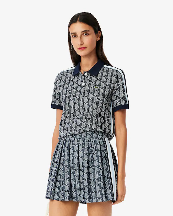 Women's Slim Fit Monogram Polo | Lacoste (US)