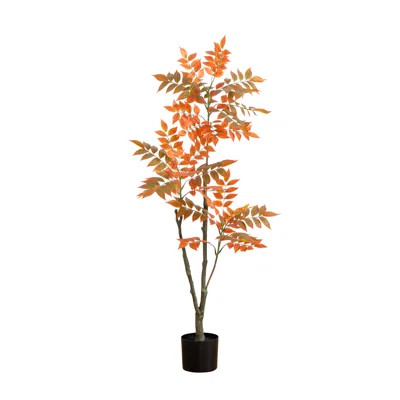 Autumn Sumac Artificial Fall Tree | Wayfair North America