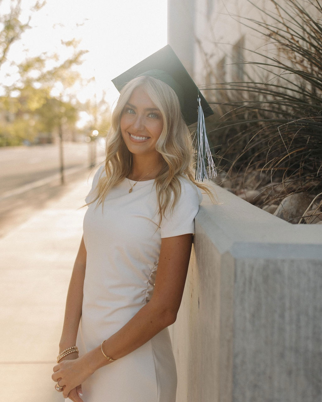 This white dress from Macy’s was so cute and simple. Loved it for graduation 🩷

#LTKWedding #LTKStyleTip #LTKSeasonal