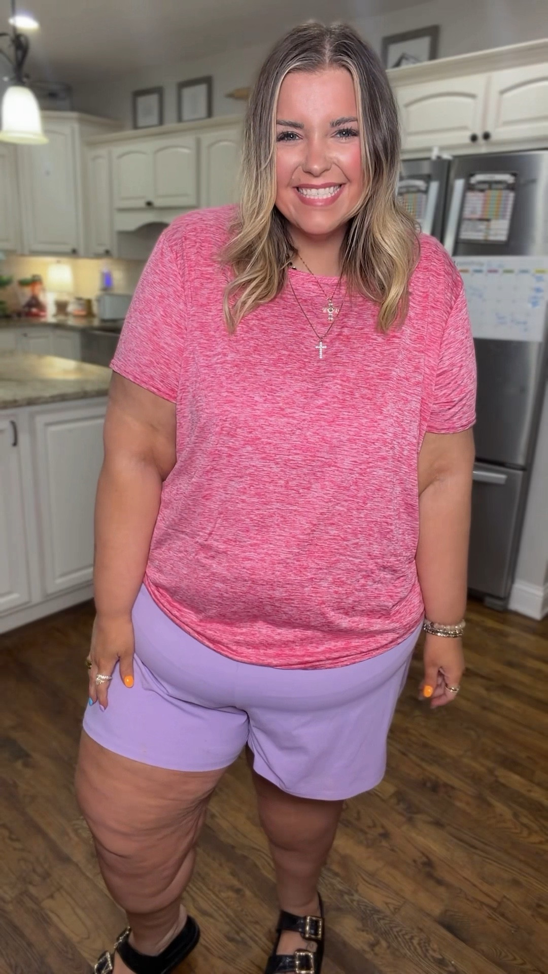 The price for this 5 pack of dry fit shirts is so good! Plus size friendly and available in several color options!! 

#LTKPlusSize