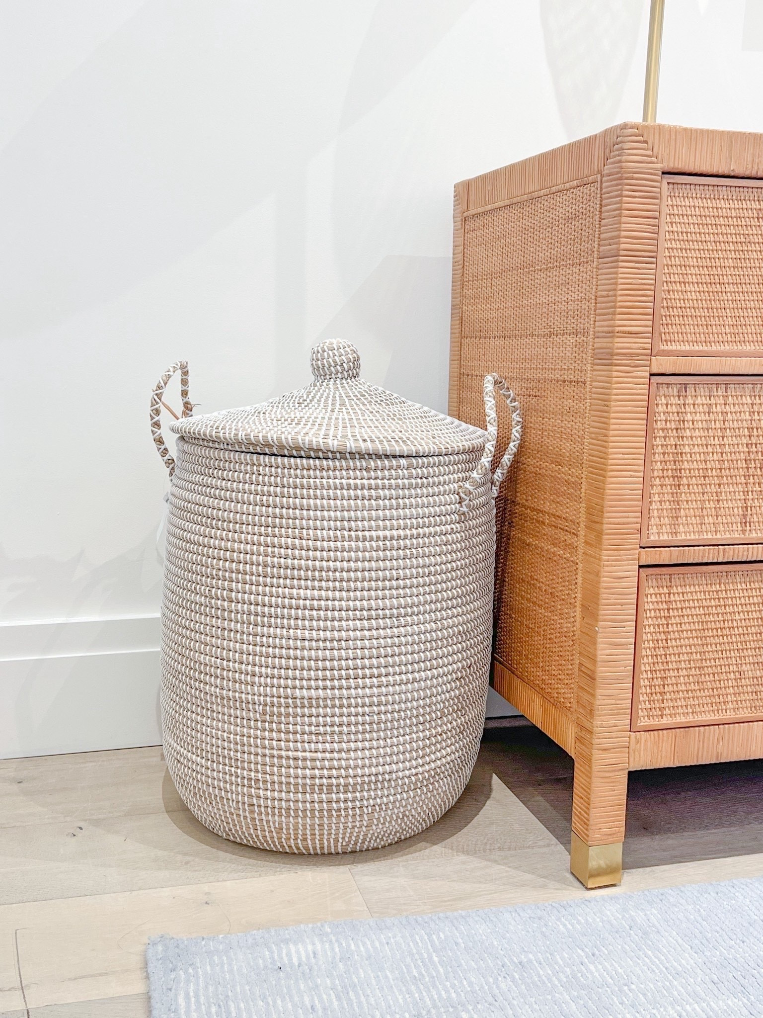 The La Jolla baskets are a long-time favorite - use for laundry, extra blankets, as a planter, under a console table or even use to hide clutter! Currently on sale! 
-
lidded baskets, laundry baskets, seagrass baskets, woven baskets, storage baskets, serena & lily baskets, coastal style baskets, coastal home decor, coastal style, home accessories, home organization, basket sets, bedroom decor, living room decor, entryway decor, woven planters, baskets for under console table

#LTKHome #LTKSaleAlert