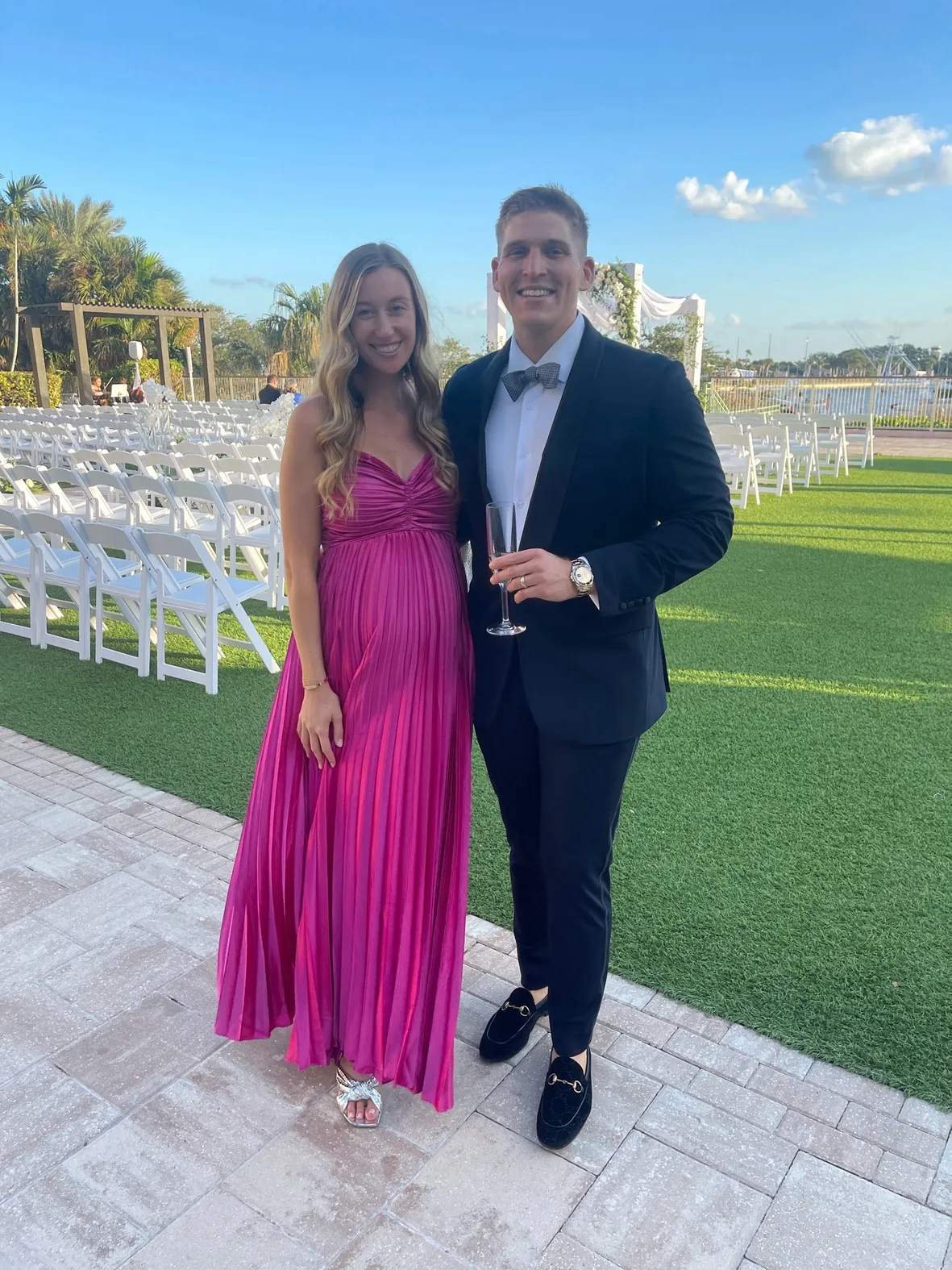 bump friendly wedding guest dresses Maternity Guide: 17 For Pregnant Babes Fashion Blog lifewithjazz on LTK
