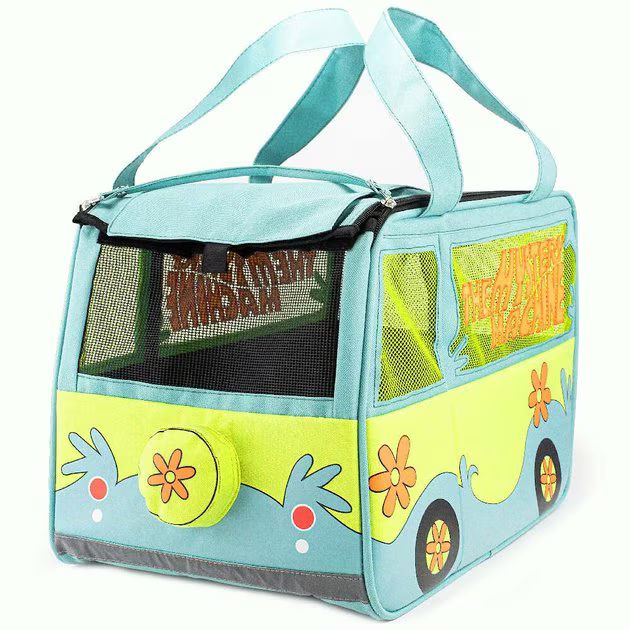 BUCKLE-DOWN Scooby Doo THE MYSTERY MACHINE Van Dog & Cat Carrier - Chewy.com | Chewy.com