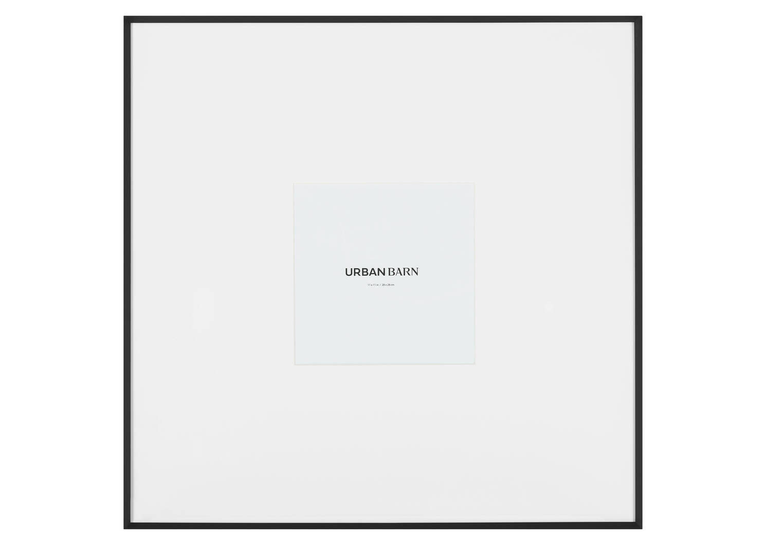 Russo Gallery Frame 11x11 Black | Urban Barn