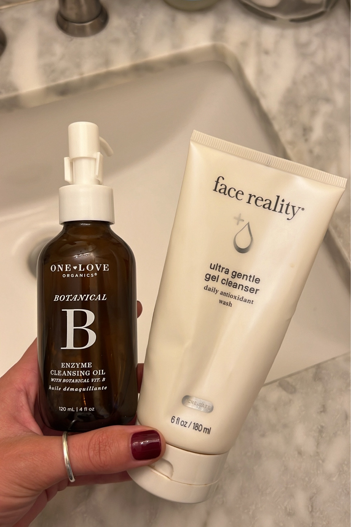 my tride & true go to double cleanse routine!!! code: LLIBBYGARDNER

esthetician, skincare, acne safe, beauty

#LTKBeauty #LTKFindsUnder50