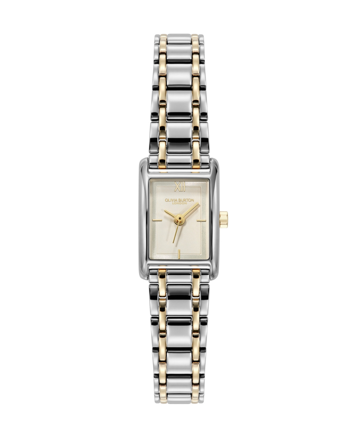 Olivia Burton Women's Mini Grove Two-Tone Stainless Steel Bracelet Watch 16mm - Ivory | Macy's