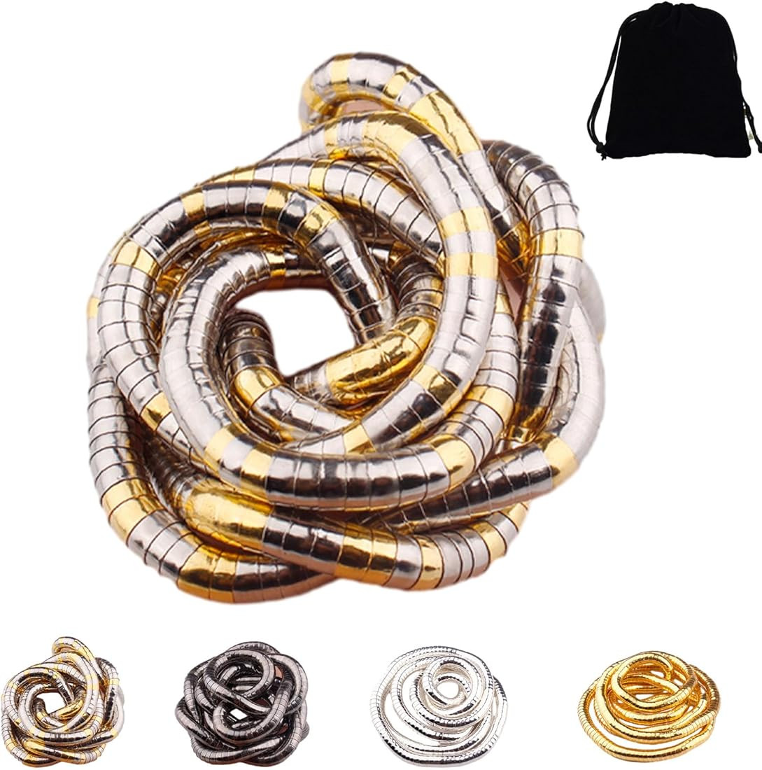 Generisch Bendable Snake Necklace, Flexible Bendable Necklace, Adjustable Bendable Snake Chain, G... | Amazon (DE)