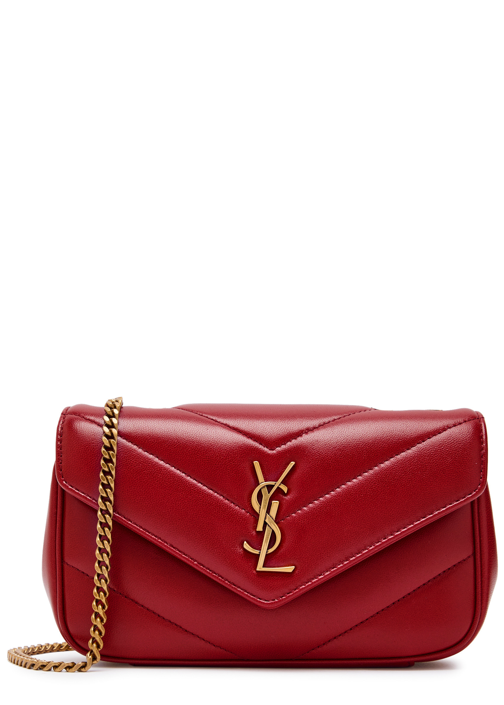 Loulou mini quilted leather shoulder bag | Harvey Nichols
