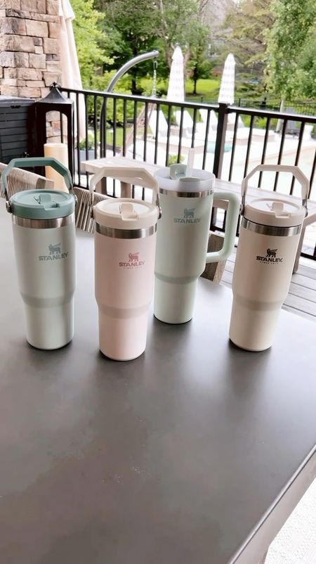 Summer Stanleys in the House! We are ready for warmer weather and busy days with our new 30oz Iceflow Flip Straw Tumblers & 40oz Quencher H2.0 Flowstate Tumbler. So many fun colors to choose from, I LOVE the green we added to our collection this year! @stanley_brand #stanleypartner

#LTKSeasonal #LTKFindsUnder50 #LTKFamily