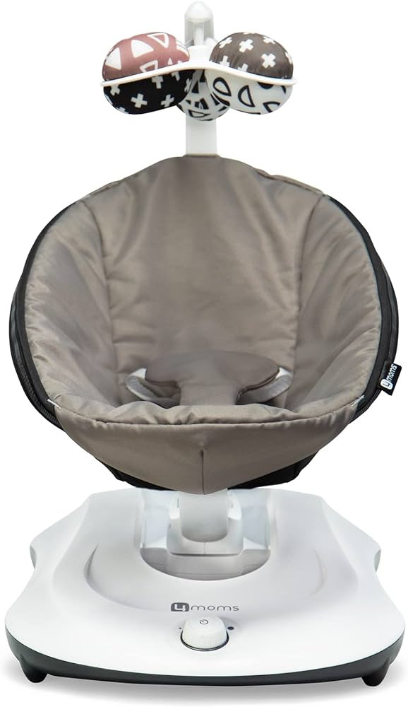 4moms RockaRoo Baby Rocker with Front to Back Gliding Motion, Graphite | Amazon (US)