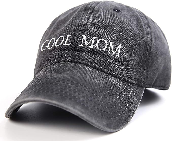 Lichfamy Cool Mom Hats, Fun Dad Hat, Mama Hats for Women, Distressed Mom Hat Baseball Caps | Amazon (US)