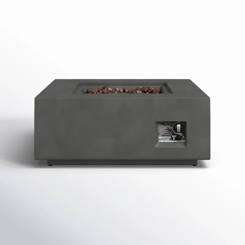 AEGEAN Propane / Natural Gas Outdoor Fire Pit Table | AllModern