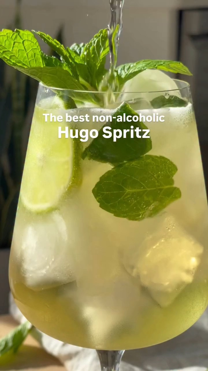 THE NA HUGO SPRITZ IS HERE!

Happy first day of Spring! 🌷☀️ The way I have been trying to perfect this for months to be ready for Spring! This is one of the most requested recipes from you all! 

Cheers to more sunshine, warmer weather and spritz season!

Ingredients (serves 1)
• 4-8 mint leaves
• 1 oz elderflower simple syrup
• 3-4 oz NA sparkling wine
• 1-2 oz club soda 
• Garnish - lime wheel and fresh mint

Top NA Sparkling Win Favorites
• @oddbird Blanc De Blancs
• @noughtyaf Sparkling Chardonnay
• @mionettoproseccousa Non-Alcoholic Prosecco
• @drinksurely Brut
• @primapave Blanc De Blancs 

#mocktailgirlie #mocktails #mocktailrecipe #hugospritz

#LTKSeasonal #LTKHome