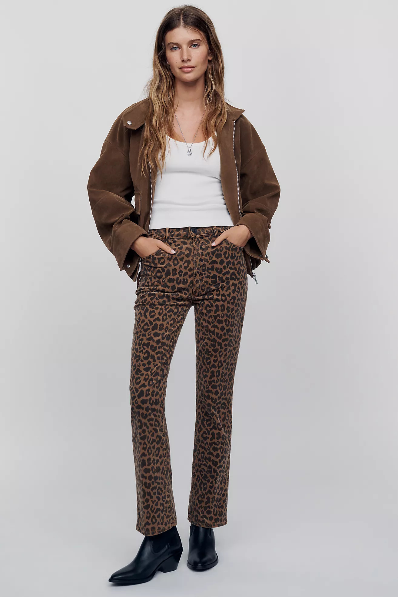 MOTHER The Hustler High Rise Flare Jeans | Anthropologie (US)