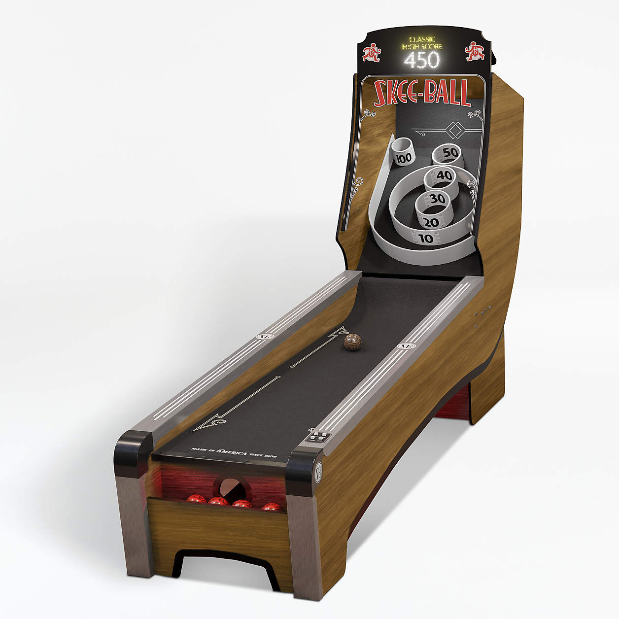 Skee-Ball Home Arcade Premium + Reviews | Crate & Barrel | Crate & Barrel